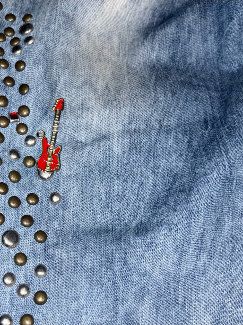 Dishe Sexy Boyfriend Luxe Embellished Jeans Size 38 MSRP $300 - Picture 5 of 9